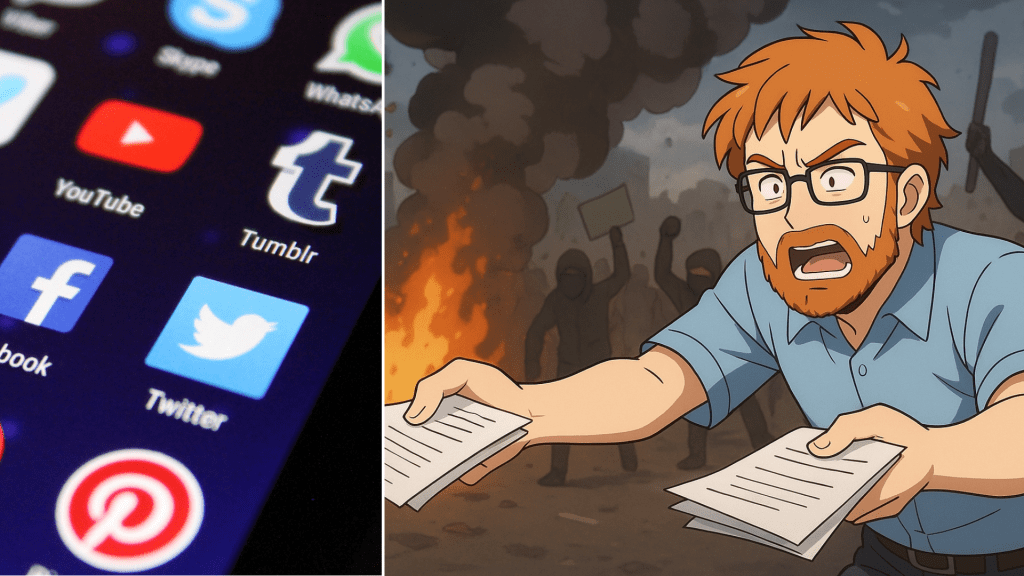 I Don’t Know How to Social Media, or Handing Out Flyers at Political&nbsp;Rallies