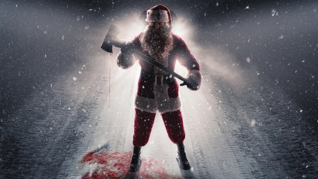 SILENT NIGHT, DEADLY NIGHT (2025), Venom in a Santa Hat and Delineating Cultural Shifts by Focusing on Who Gets Chased by Axe&nbsp;Killers